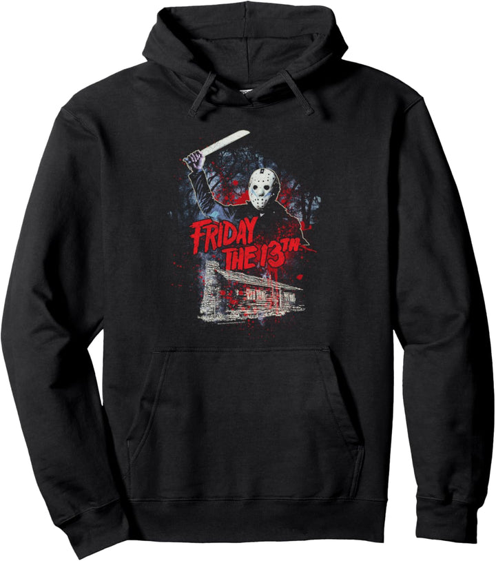 Friday the 13th Jason Cabin Pullover Hoodie