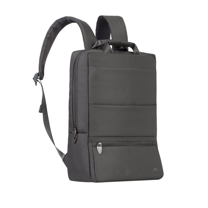 Rivacase Rucksack für Laptops bis 15.6 Zoll - Leichter Notebook Rucksack mit viel Platz für Zubehör