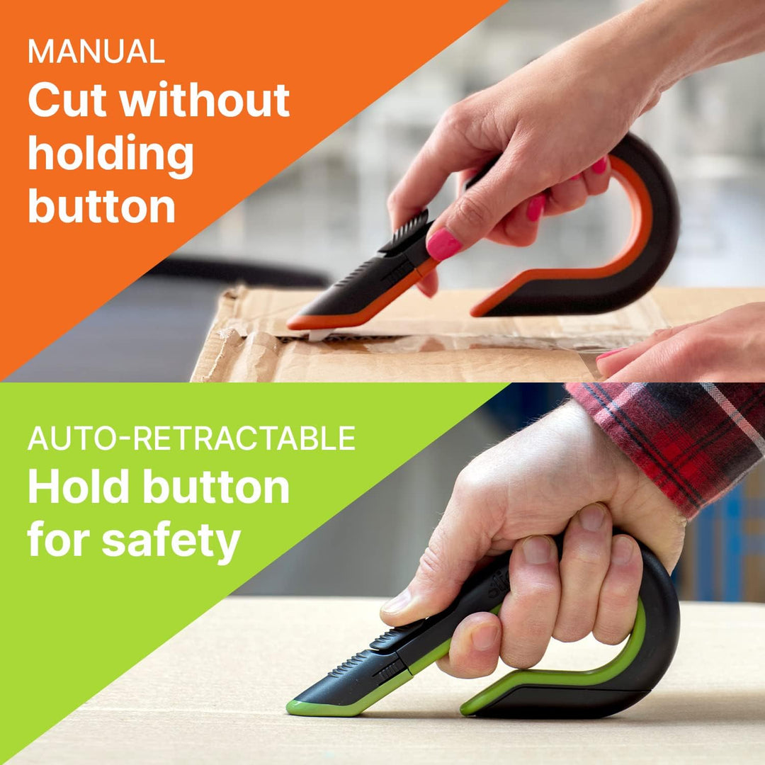 Slice 10400 400 | Sicherheits-Kartonmesser - Safety Cutter | Keramik-Sicherheitsklinge, beidhändig n