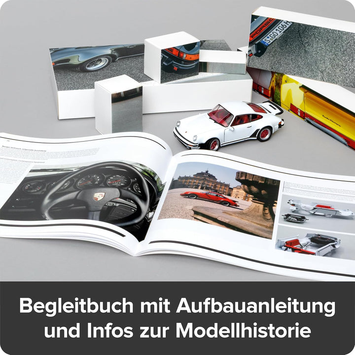 FRANZIS 67322 - Porsche 911 Turbo Adventskalender, Modellbausatz 1:24