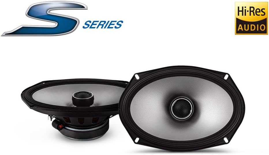 Alpine S2-S69 S-Serie 2-Wege-Koaxial-Lautsprecher-Set