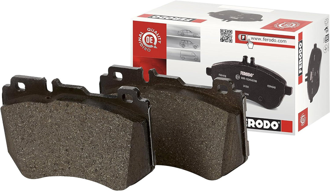 Ferodo FDB1521 PREMIER Bremsbelagsatz, Scheibenbremse - (4-teilig) - (4 Stück)