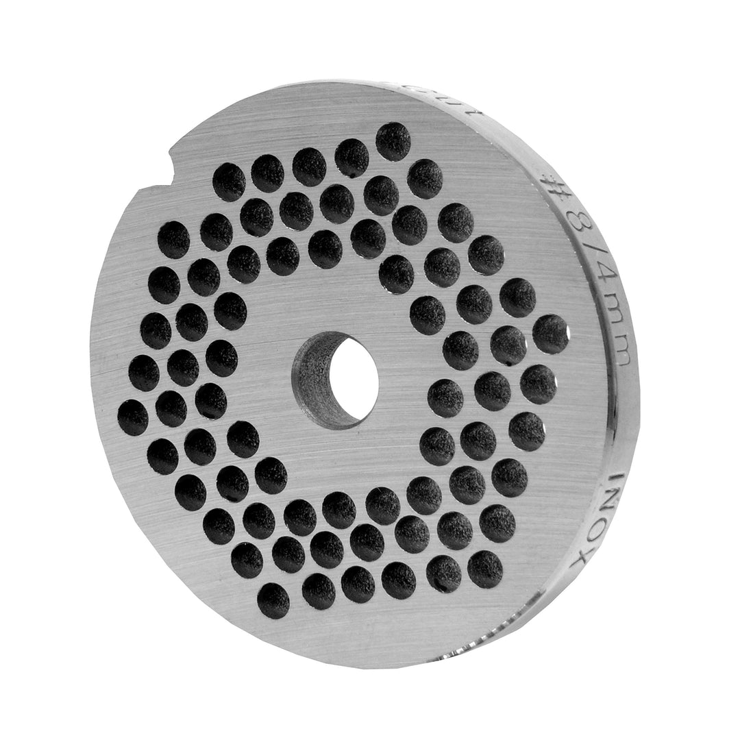Wolfcut INOX Lochscheibe Gr. 8-4,0 mm Bohrung - Kompatibel/Ersatz mit Fleischwolf Jupiter - Bosch -