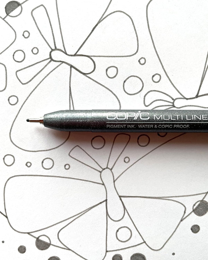 COPIC Doodle Kit People, 7er Set Stifte farblich abgestimmt zum Thema Mensch, bestehend aus 5 Copic