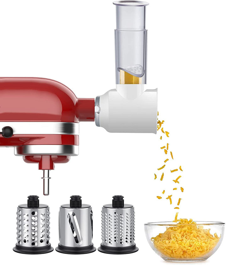 Gemüseschneider für kitchen aid Küchenmaschine, Slicer Shredder Aufsatz für kitchenaid Zubehör,Gemüs