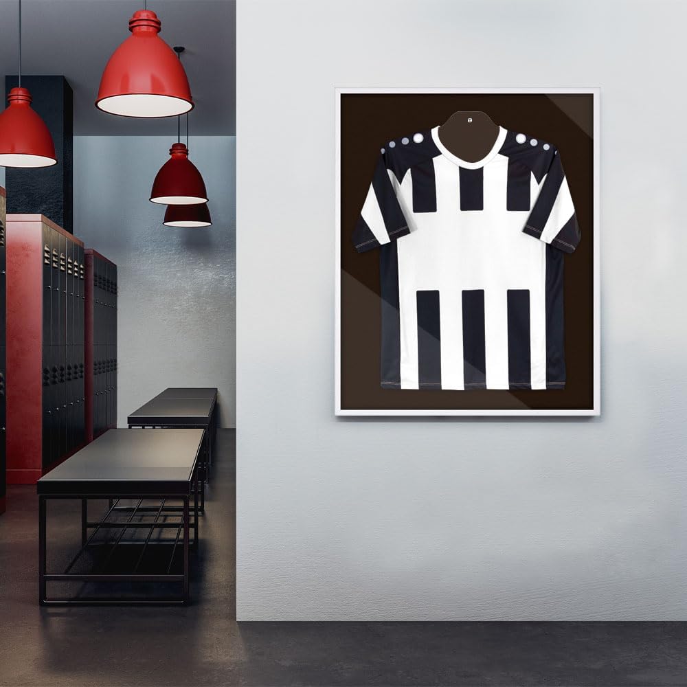 Bildershop-24 Objektrahmen Trikotrahmen Vario inkl. Bügel und Passepartout 80x100cm Weiss (lackiert)