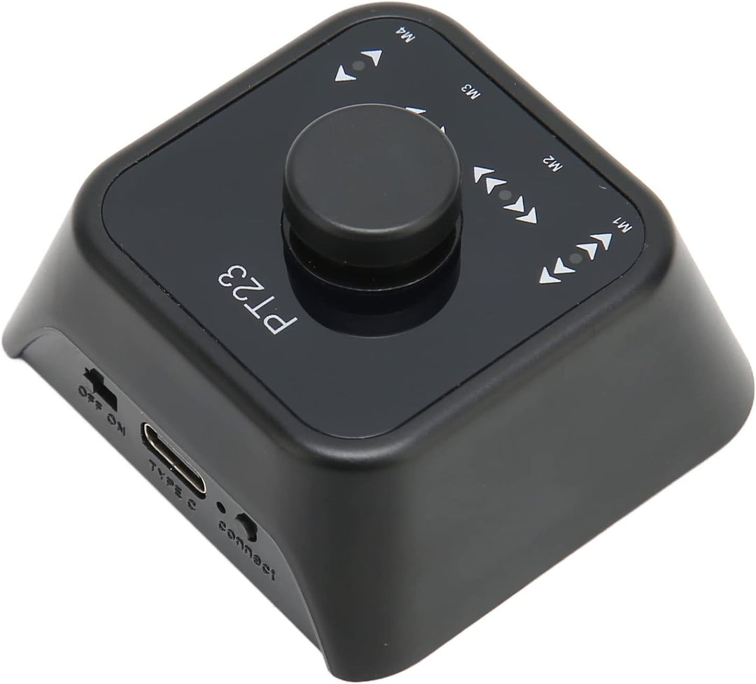 Drahtloses -Multimedia-Pedal für Tablet-Telefon-Page-Turner-Controller (Schwarz), Schwarz