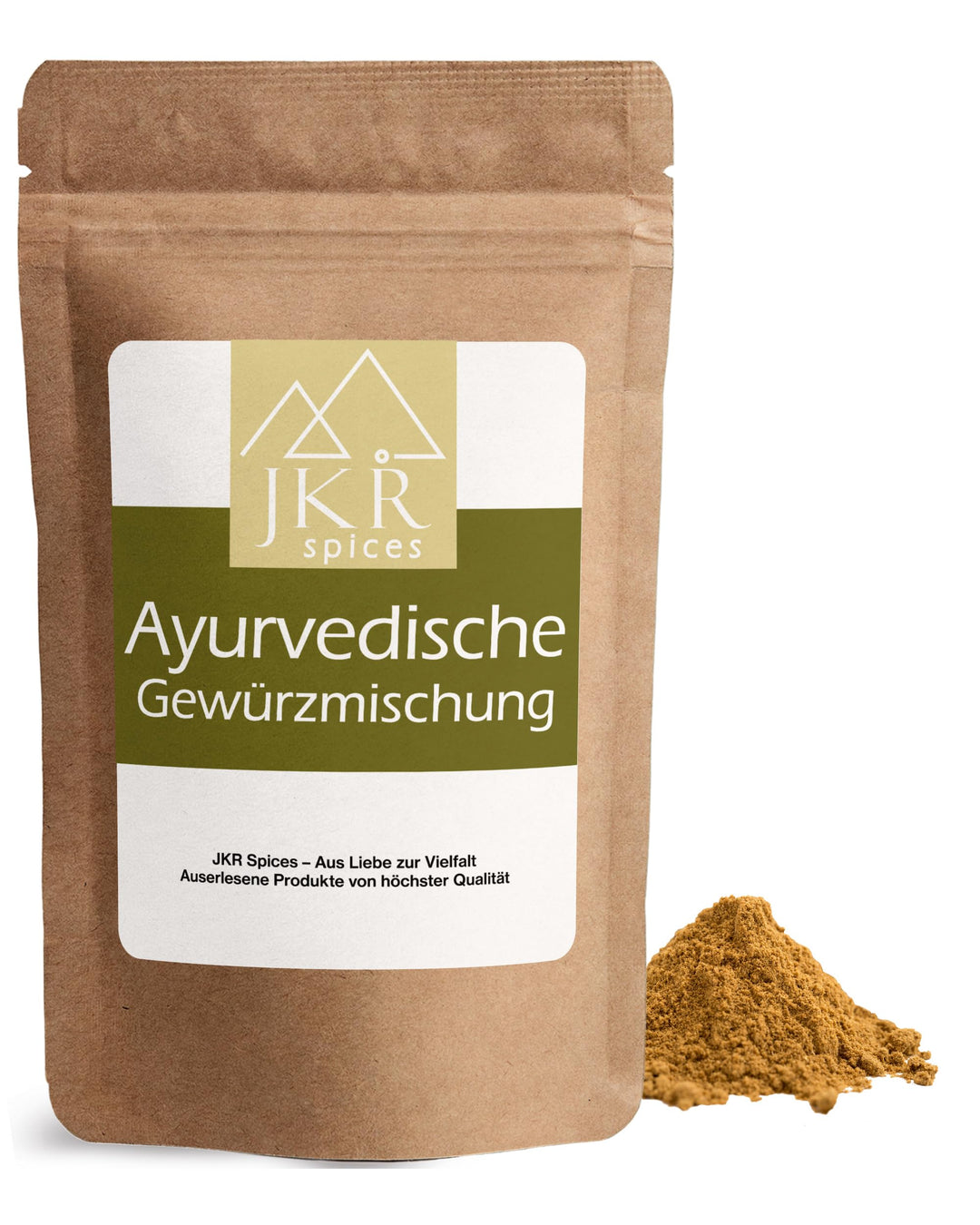 JKR Spices Ayurvedische Mischung 900g, Gewürzmischung aus Kreuzkümmel, Koriander, Kurkuma und Muskat