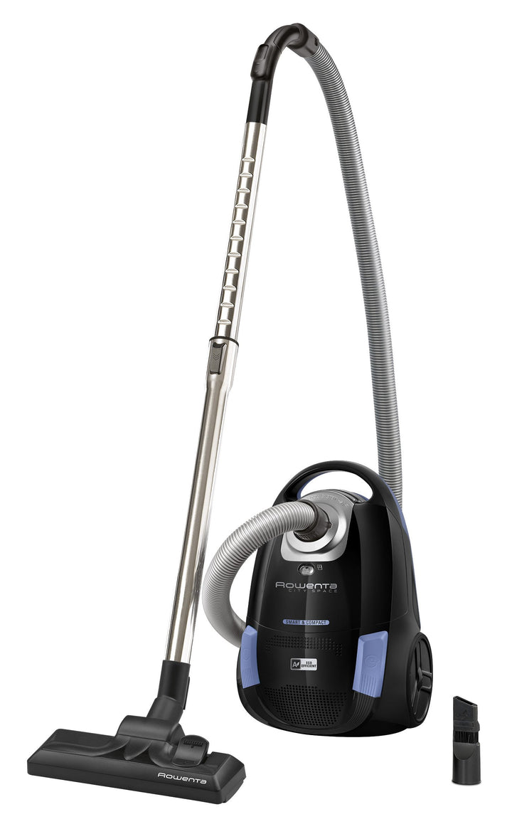 Rowenta City Space Bodenstaubsauger mit Beutel, 750 Watt, 2,5 L Fassungsvermögen, hohe Saugleistung