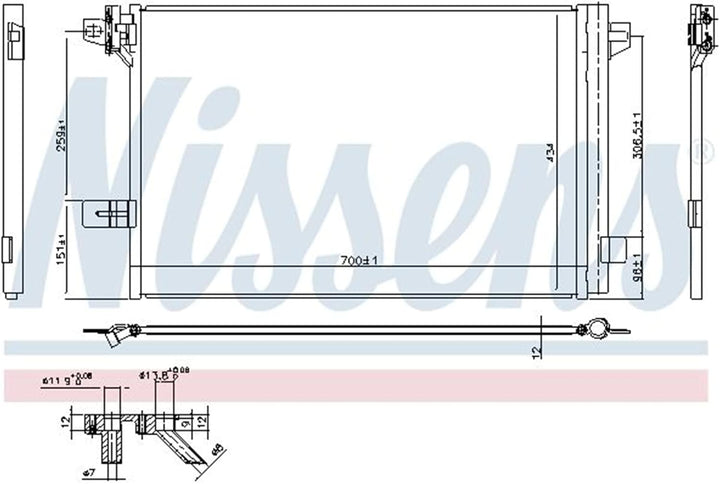 NISSENS 940732 Klimaanlage