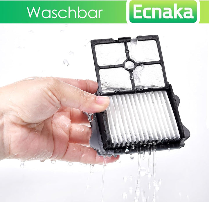 6 Stück Bürstenrolle Zubehör Ersatzteile für Tineco Floor ONE S5/Floor One S5 Pro 2 Nass- und Trocke