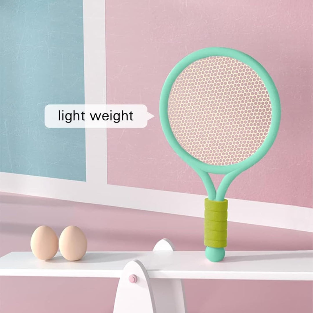 Kinder Federballset,Kinder Tennisschläger,Badminton Racket Spielzeug,Leichte Badminton-Set,Tennissch