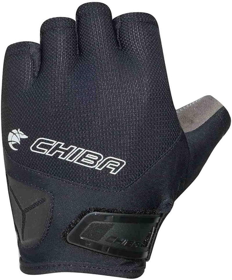 Chiba Gel Air Fahrrad Handschuhe kurz schwarz 2023 XS (6), XS (6)