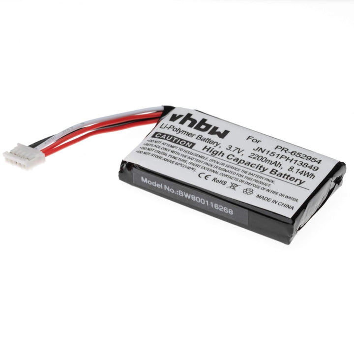 vhbw Akku kompatibel mit JBL Flip 2, Flip II Lautsprecher Boxen Speaker (2200 mAh, 3,7 V, Li-Polymer