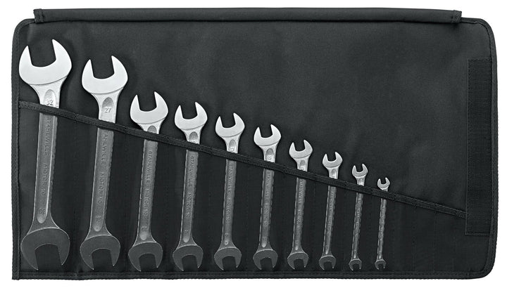 Stahlwille Doppelmaulschlüssel Satz D3110 10tlg. 10-teilig, 6-32 mm in Rolltasche, 10-teilig, 6-32 m