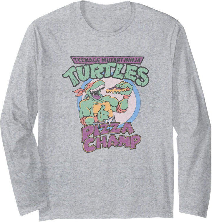 Teenage Mutant Ninja Turtles Pizza Champ Langarmshirt