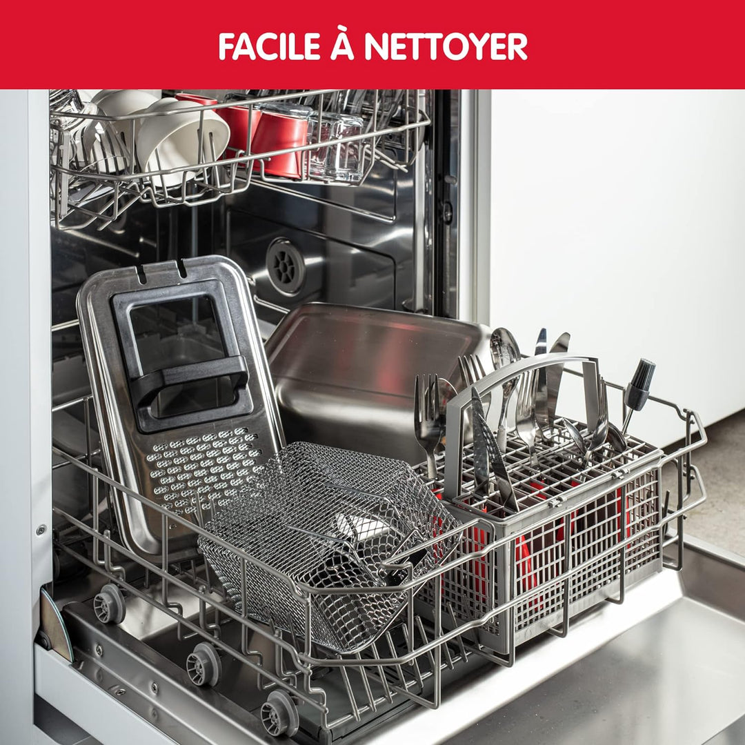 Moulinex Easy Pro 3 l Fritteuse, klassisch, 2.300 W, 2 Frittierstufen, verstellbares Thermostat, 600