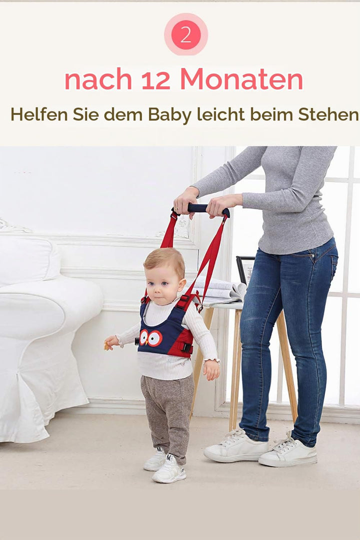 Kleinkind-Gehgeschirr Rüstung Helfen Sie aufstehen Lauflernhilfe Braun, Braun
