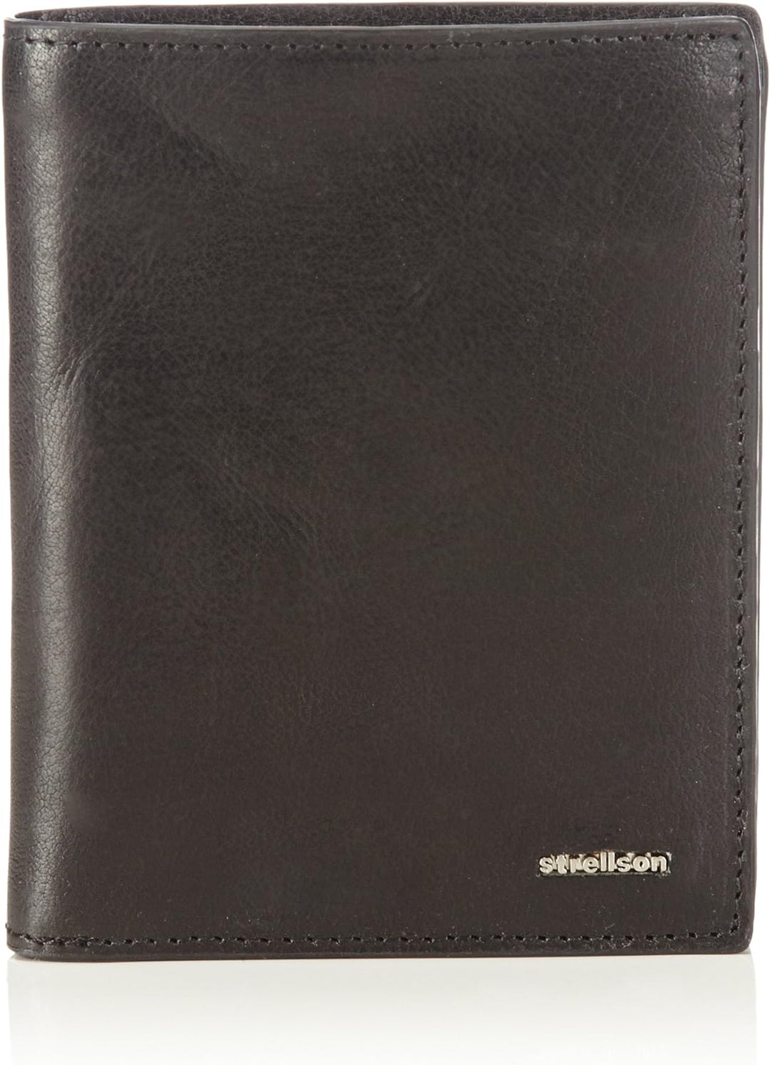 Strellson Herren Geldbeutel Jefferson Brieftasche aus Leder Schwarz (Black 900), Schwarz (Black 900)