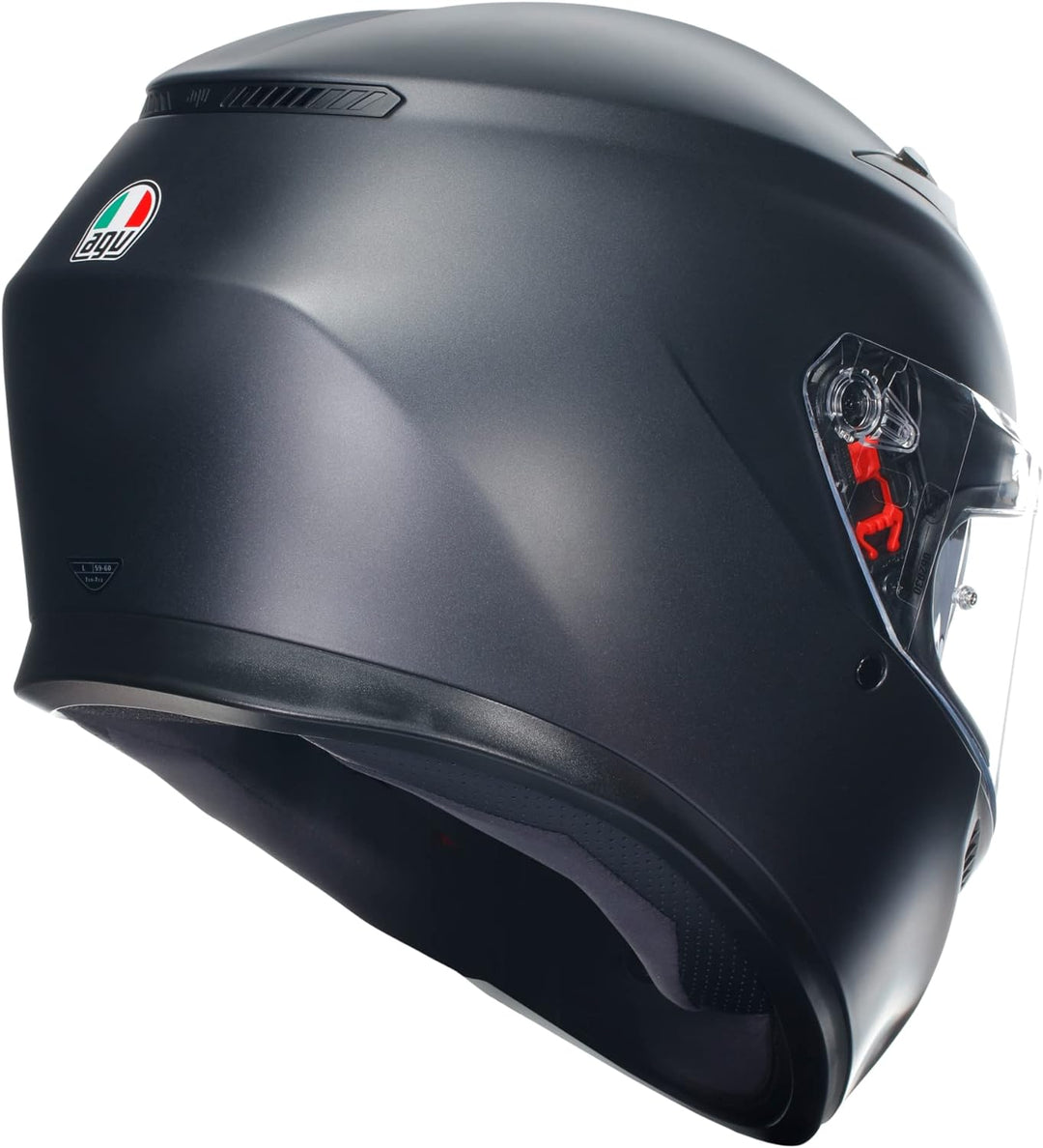 AGV - K3 E2206 MPLK Motorradhelm, Herren Integralhelm, ECE Vollvisierhelm mit Schweissabsorption, Sp