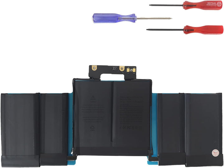 A1964【11.41V 58Wh】 Laptop Akku Kompatibel mit Apple A1964 A1989(EMC 3214) A1989(EMC 3358) 020-02497