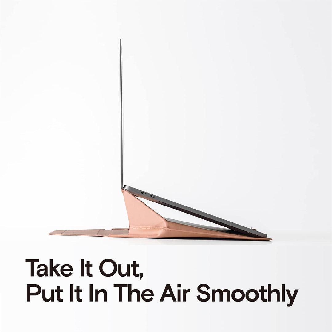 MOFT Laptop Carry Sleeve & Invisible Stand, Expandable Storage, Two Adjustable Angles, Ultra-Slim St