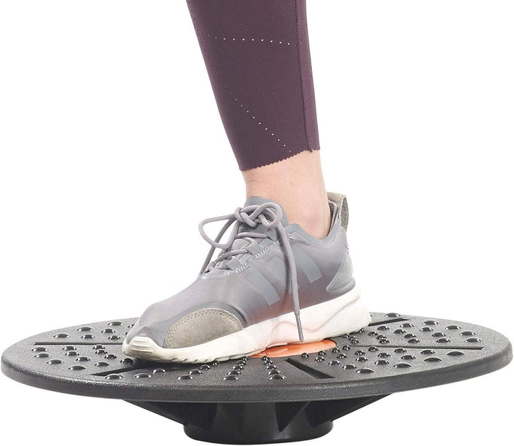 PEARL Sports Balance-Trainer: Balance Board für Gleichgewichts- und Koordinations-Training, Ø 40 cm