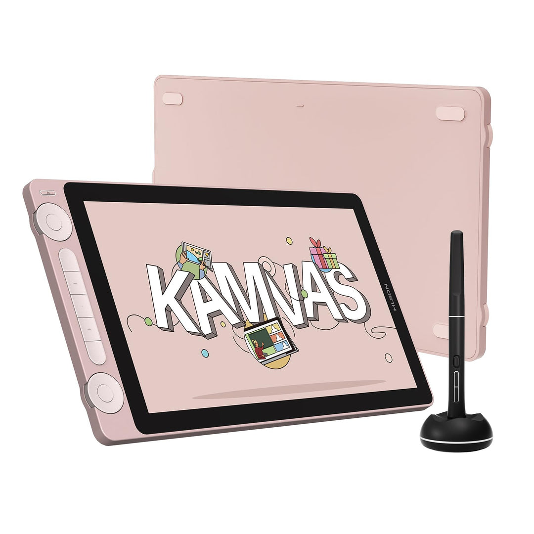 HUION Kamvas 13 (Gen 3) 2024 Grafiktablett mit Display, 13,3" volllaminiertes Kunst-Zeichentablett m