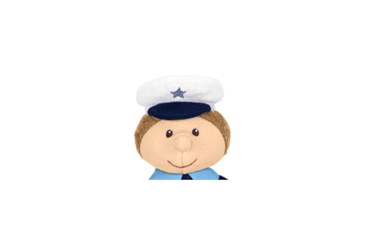 Sterntaler 3601645 Handpuppe Polizist, 29 x 27 x 9 cm, Blau