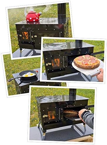 ROSALIE Outdoor-Küchenofen | Gartenküche, Pizzaofen, Zeltofen, Gartenofen