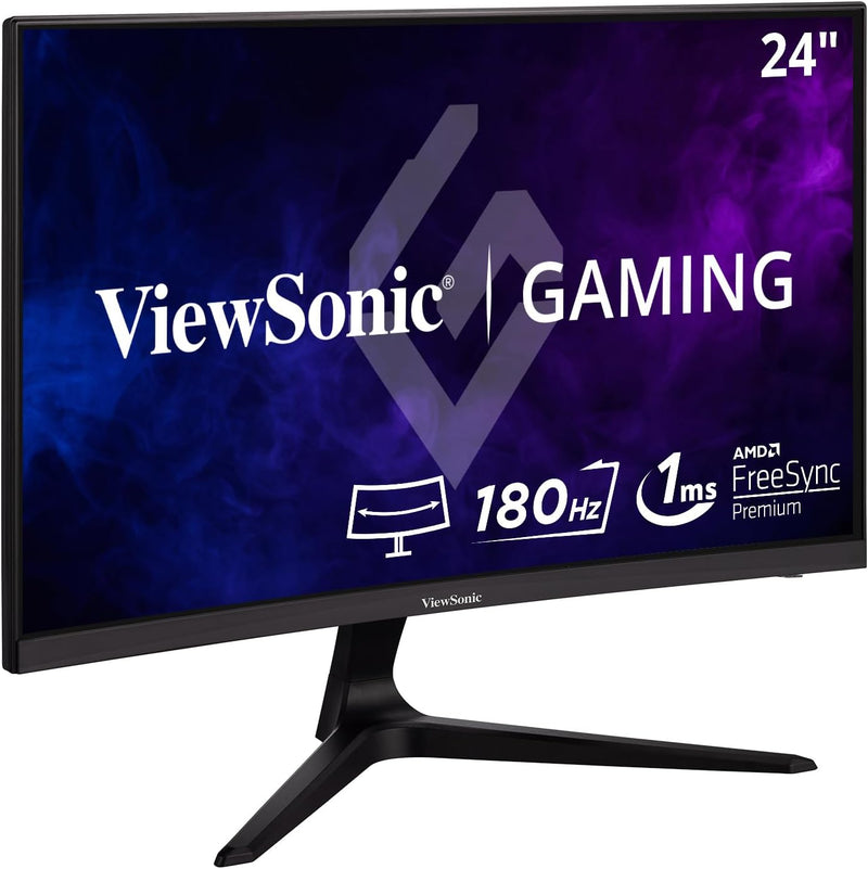 Viewsonic VX2418C 60,5 cm (24 Zoll) Curved Gaming-Monitor (Full-HD, FreeSync Premium, 1 ms, 165 Hz,