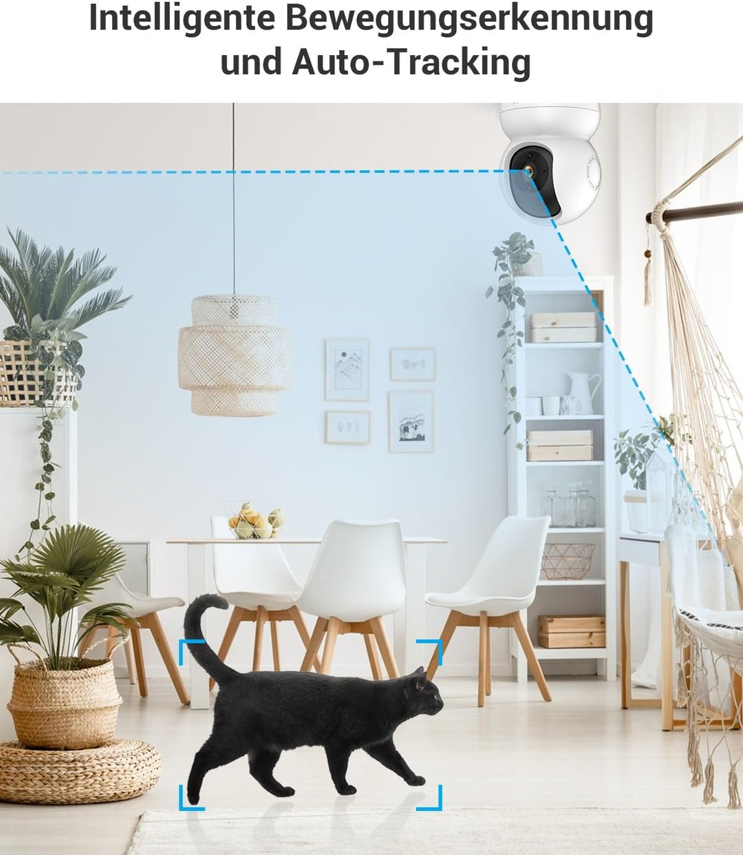EZVIZ WLAN IP Kamera Überwachungskamera Innen schwenkbare, 1080P, Zwei-Wege-Audio, Bewegungserfolgun
