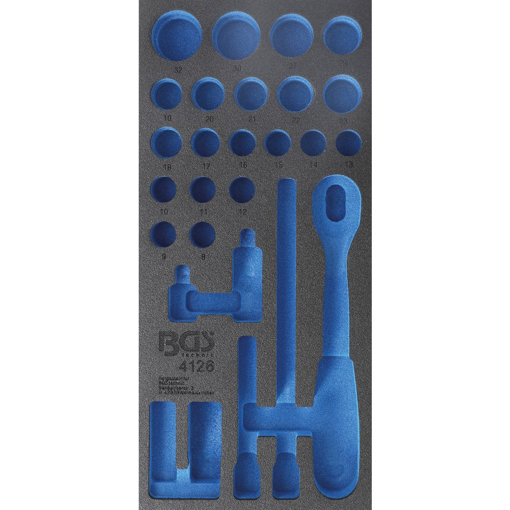 BGS 4126-1 | Werkstattwageneinlage 1/3 | leer | für Art. 4126 Leereinlage, Leereinlage