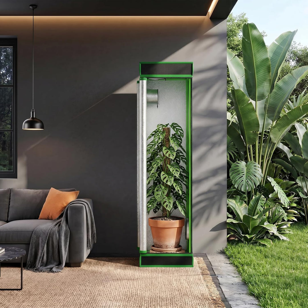 Kingpower Grow Box Grow Zelt für Pflanzen Growbox Gewächshaus Garten Anzucht Gemüse Kräuter Schrank