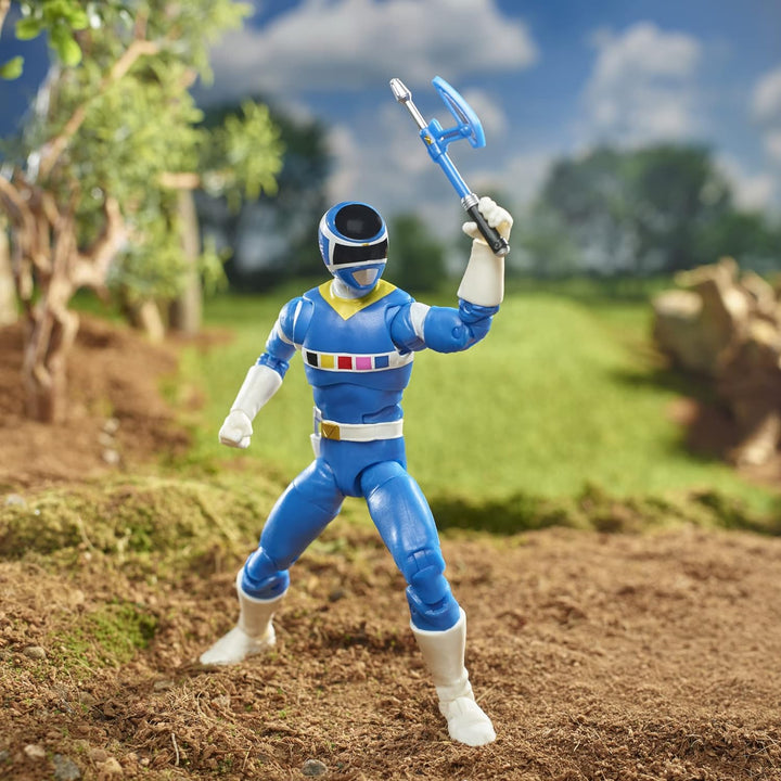 Power Rangers Hasbro Lightning Collection - In Space Blue Ranger &amp; Galaxy Glider Deluxe Action Figur