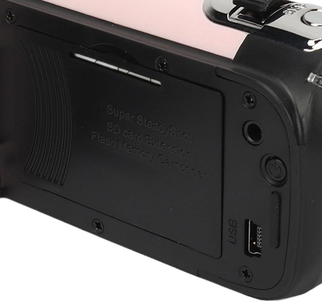 D90 1080P 16MP Digitalkamera 2,4 Zoll Schwenkbildschirm Camcorder 16X Zoom HD Videorecorder mit Füll