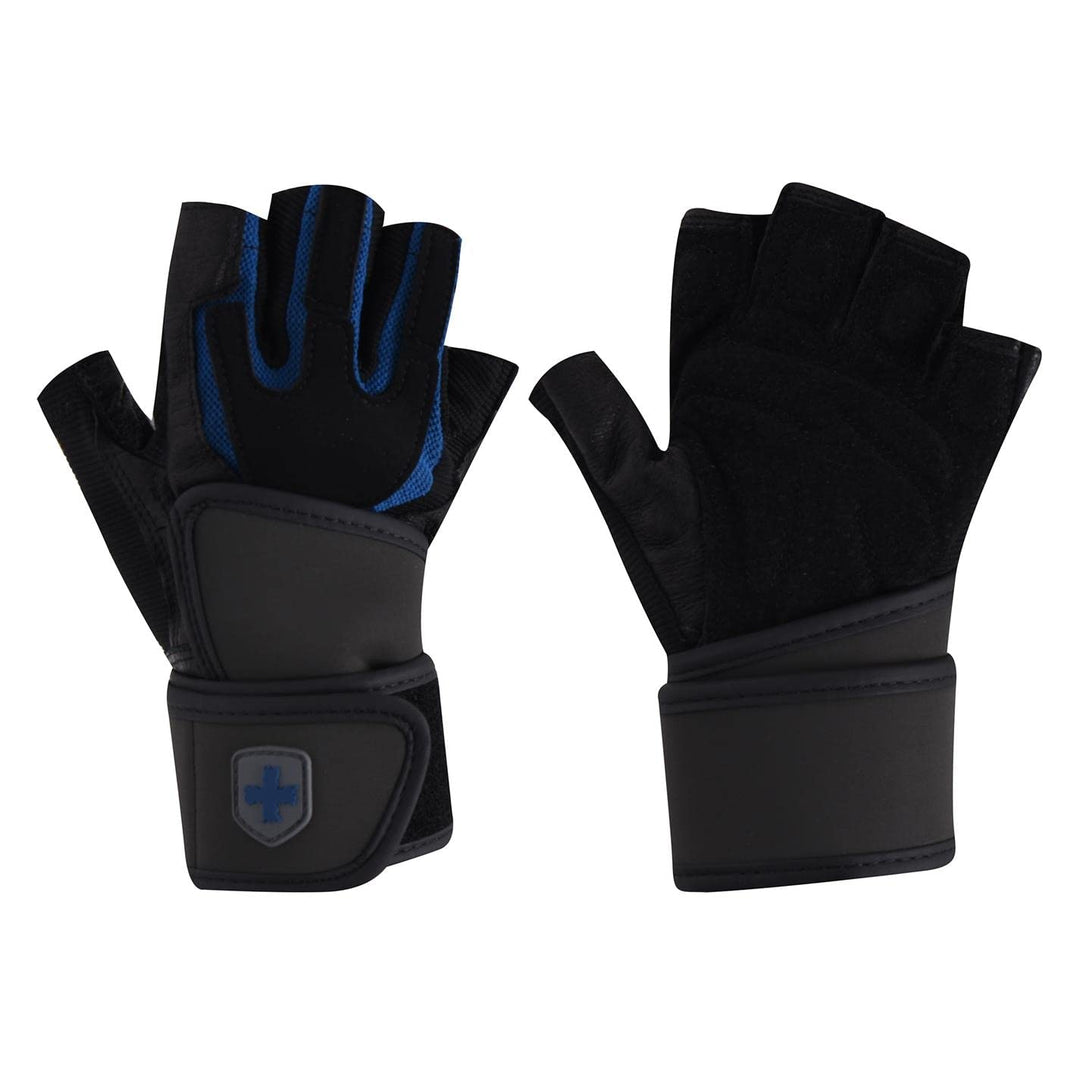 Harbinger Red Line Gewichtheber Handgelenk Wraps, 1 paar Trainingshandschuh mit Handgelenkwickel M,