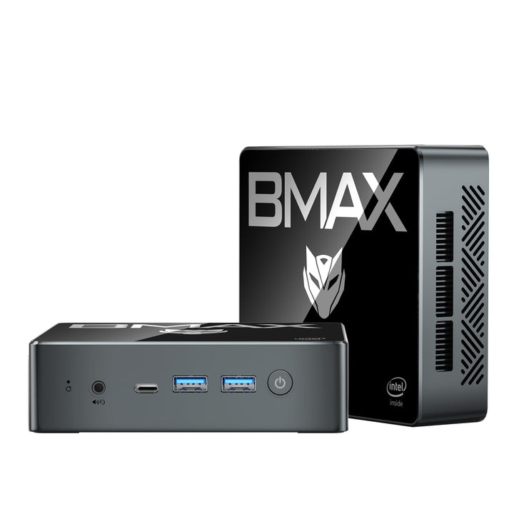 BAMX Mini Pc N100 (4C/4T, bis 3.4GHz) 16GB DDR4 RAM 512 GB SSD B4Plus Win-11 Pro Mini Desktop Comput