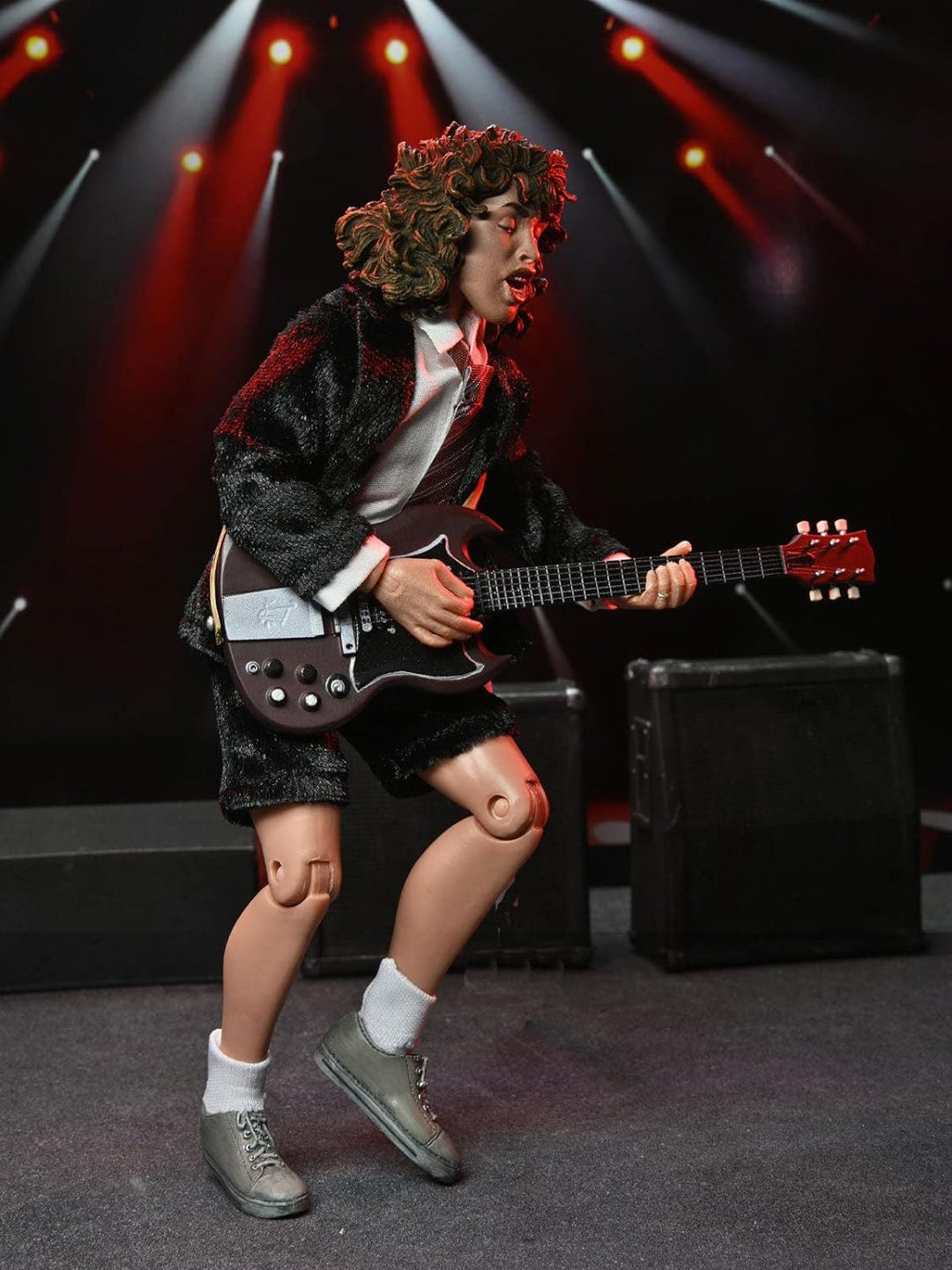NECA AC/DC Actionfigur Angus Young Highway to Hell Multicolor, aus Kunststoff, Hersteller