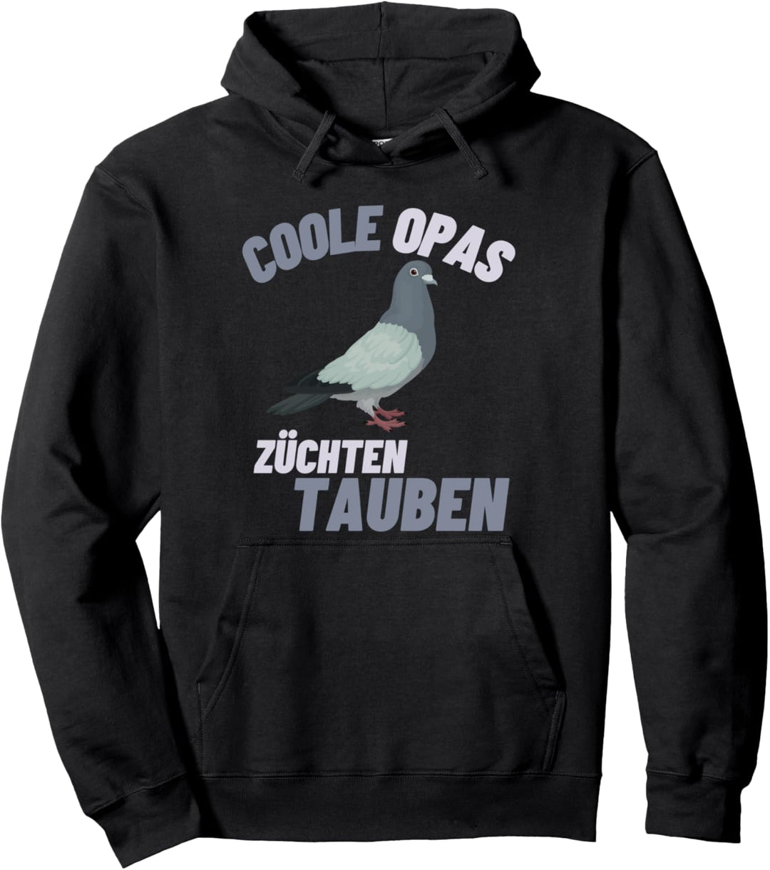 Coole Opas Züchten Tauben Taubenzucht Opa Opi Geschenk Pullover Hoodie