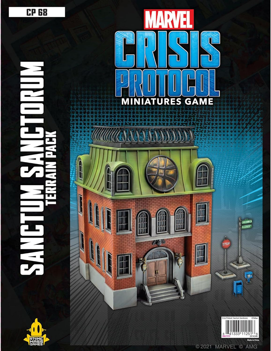 Atomic Mass Games Marvel Crisis Protocol: Sanctum Sanctorum Terrain Expansion - EN Geländeerweiterun