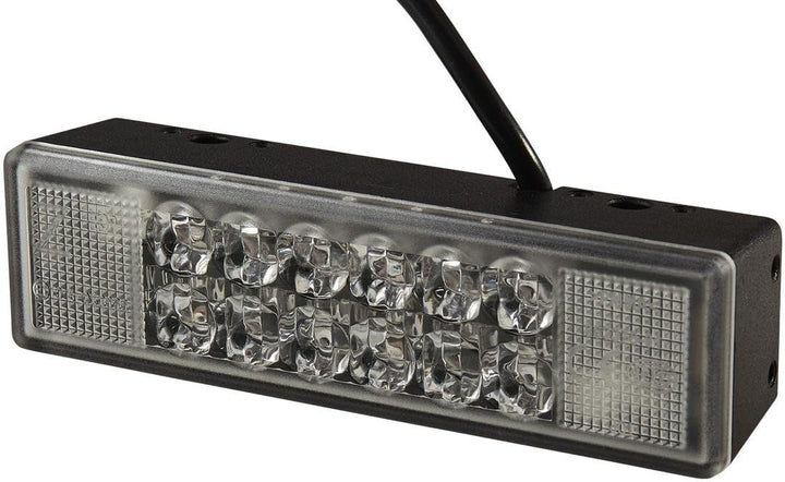HELLA - LED-Blitz-Kennleuchte - WL-LED - 12V - gelb - Schraubanschluss/Einbau - Kabel: 800mm - Steck