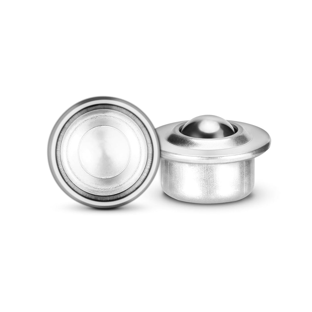 Housoutil 20 Stück 5/8- Rollen- Kugellager 360º- Drehung Universal- Kugelrollen Universal- Förderrol