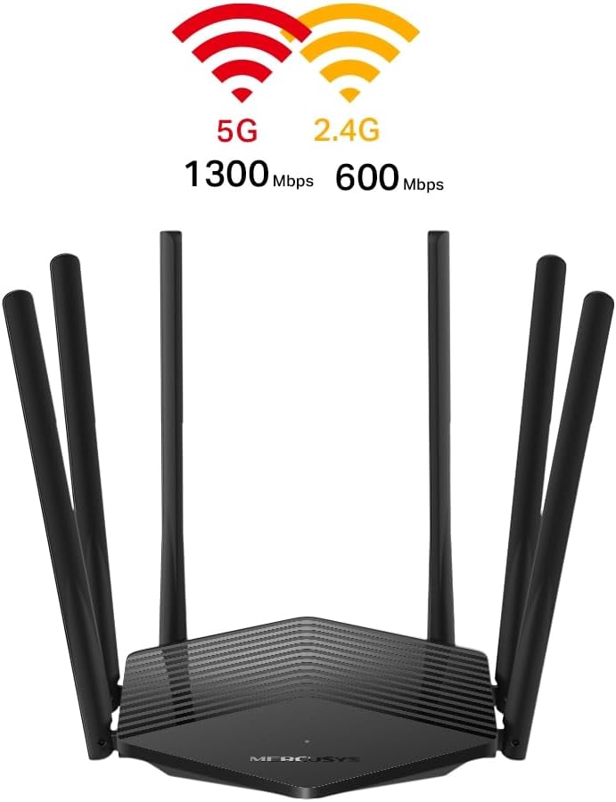Mercusys AC1900 Wireless Dual Band Gigabit Router, AC1900