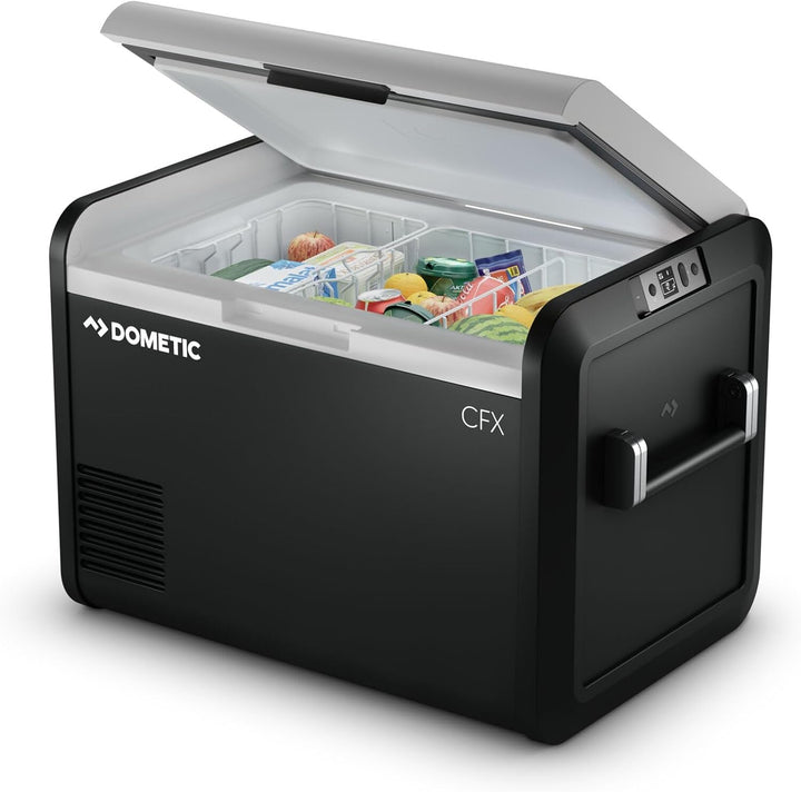 DOMETIC CFX3 55IM Tragbare Elektrische Kühlbox (Kompressor/Gefrierfunktion/Nutzinhalt 32L / 100-240V