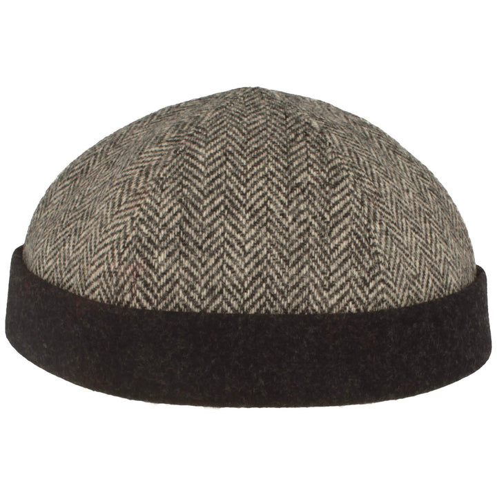Bullani Docker Cap Docker Mütze Seemannsmütze aus 100% Wolle Kappe Made IN Germany Cap Bequem & Haut