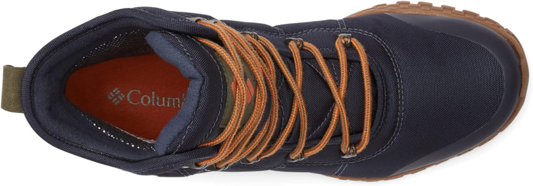 Columbia Fairbanks WP Omni-Heat wasserdichte Schneestiefel für Herren 40 EU Abyss X Dark Adobe, 40 E