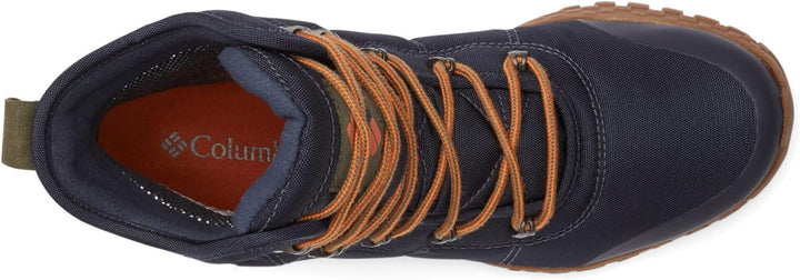 Columbia Fairbanks WP Omni-Heat wasserdichte Schneestiefel für Herren 40 EU Abyss X Dark Adobe, 40 E