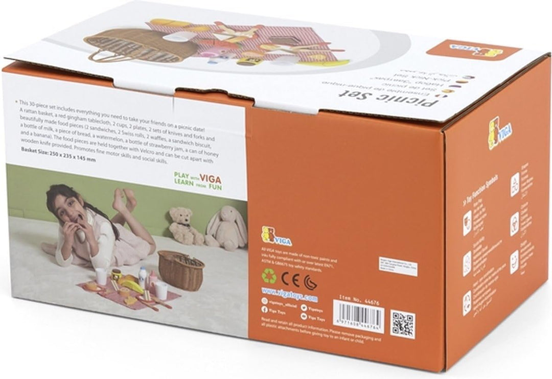 VIGA Picknick-Set aus Holz