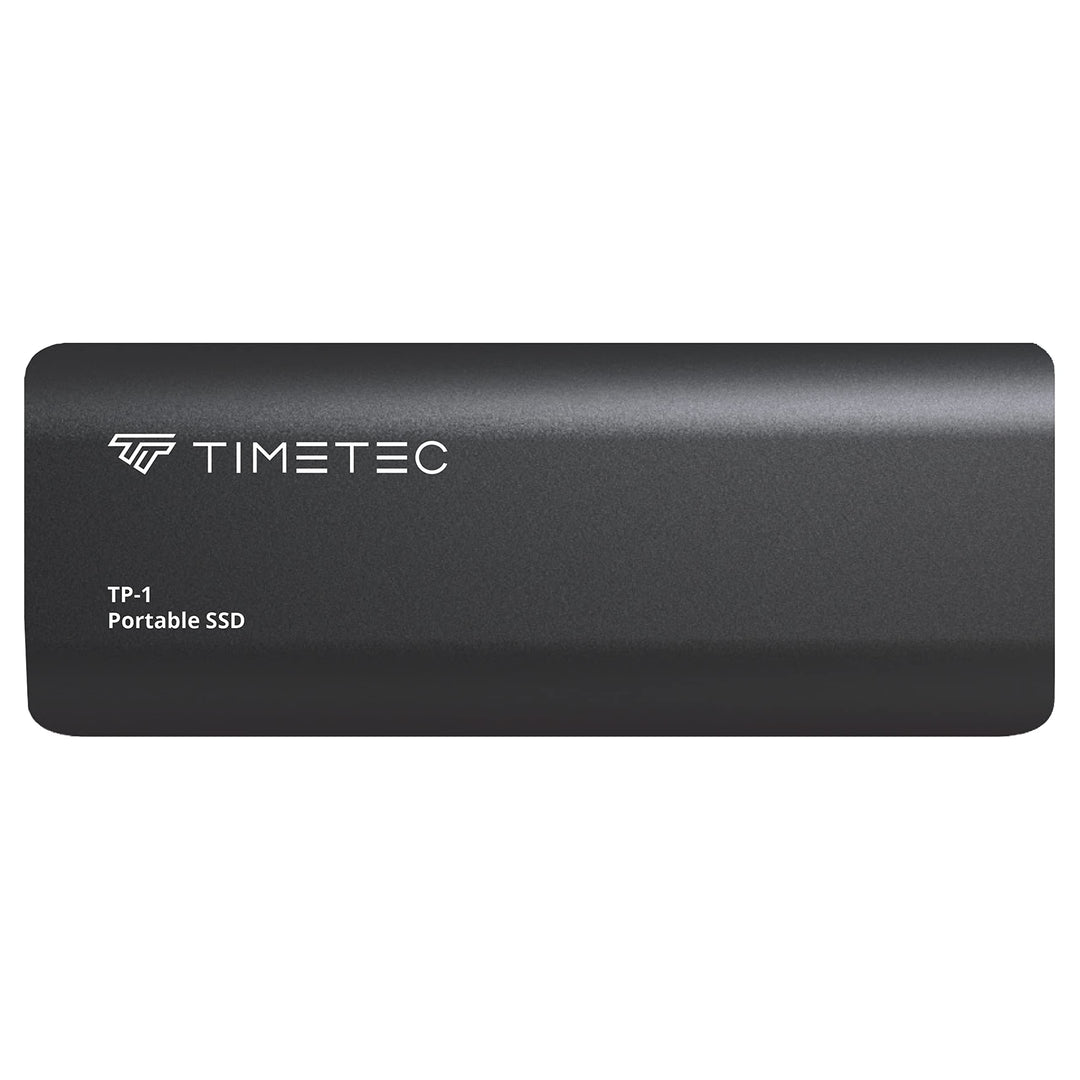 Timetec Tragbare externe SSD USB 3.2 Gen2 USB-Typ C bis zu 550 MB/s ultradünnes Flash-Aluminium-Mini